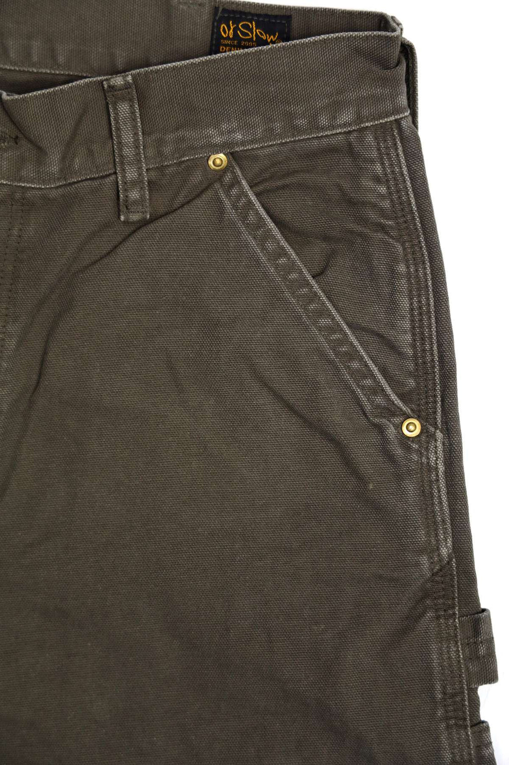 01-5328 DAD’S FIT PAINTER PANTS (76S ARMY GREEN)