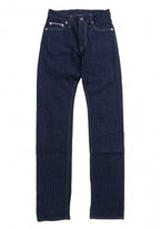 GZ-16SLST-Z01 16oz  Drop needle Herringbone ZIP jeans Slim straight(One washed)