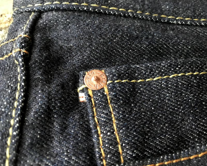 GZ-16ST-010OW 16oz Right-woven jeans straight (One washed)