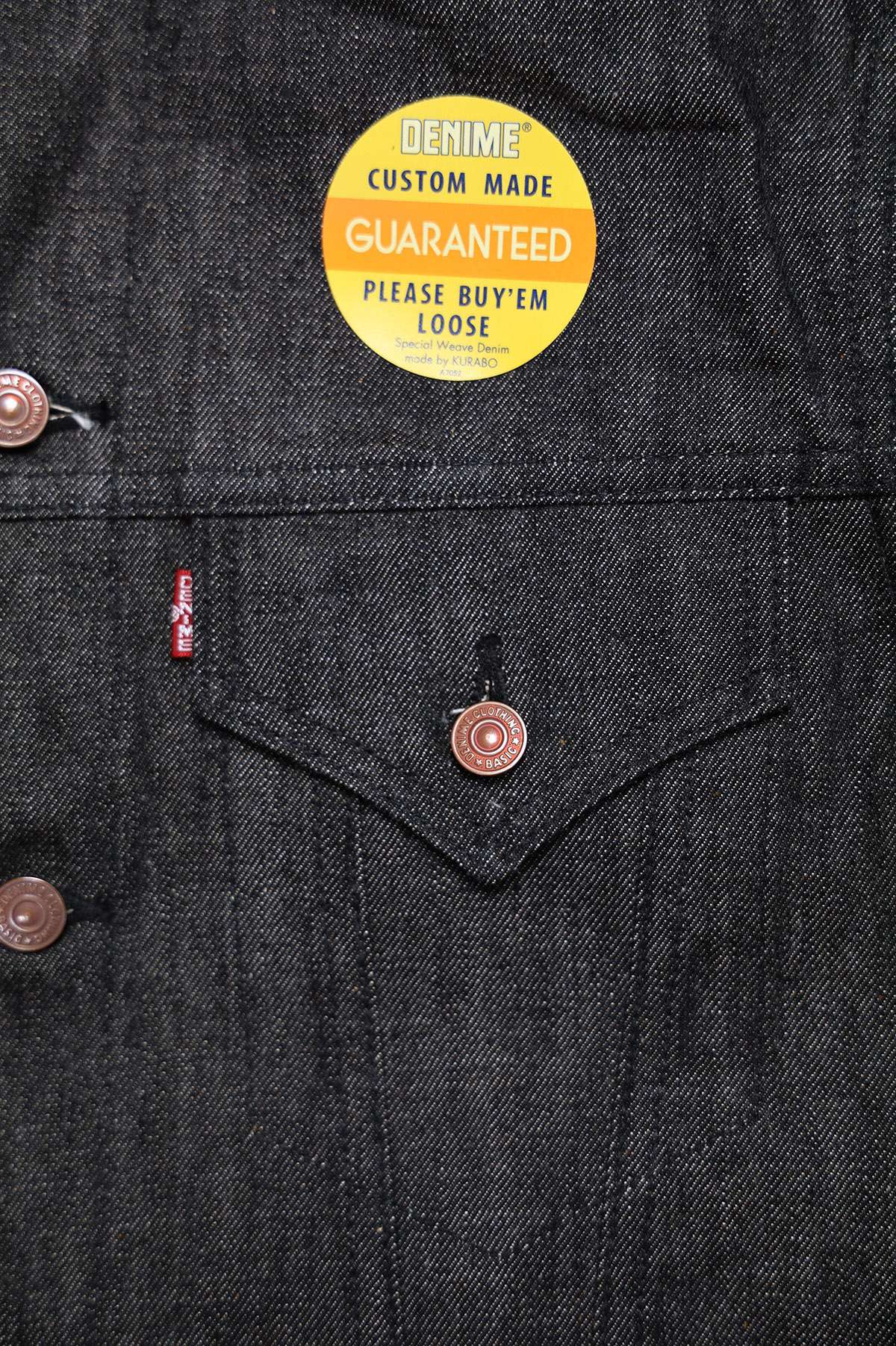 Lot 233-66B 3RD TYPE BLACK DENIM
