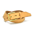 EGB40137AB Belt Men's Leather UK saddle leather 40mm width harness belt