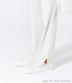 "STANLEY" LACE UP LEATHER SNEAKER (WHITE, BLACK)