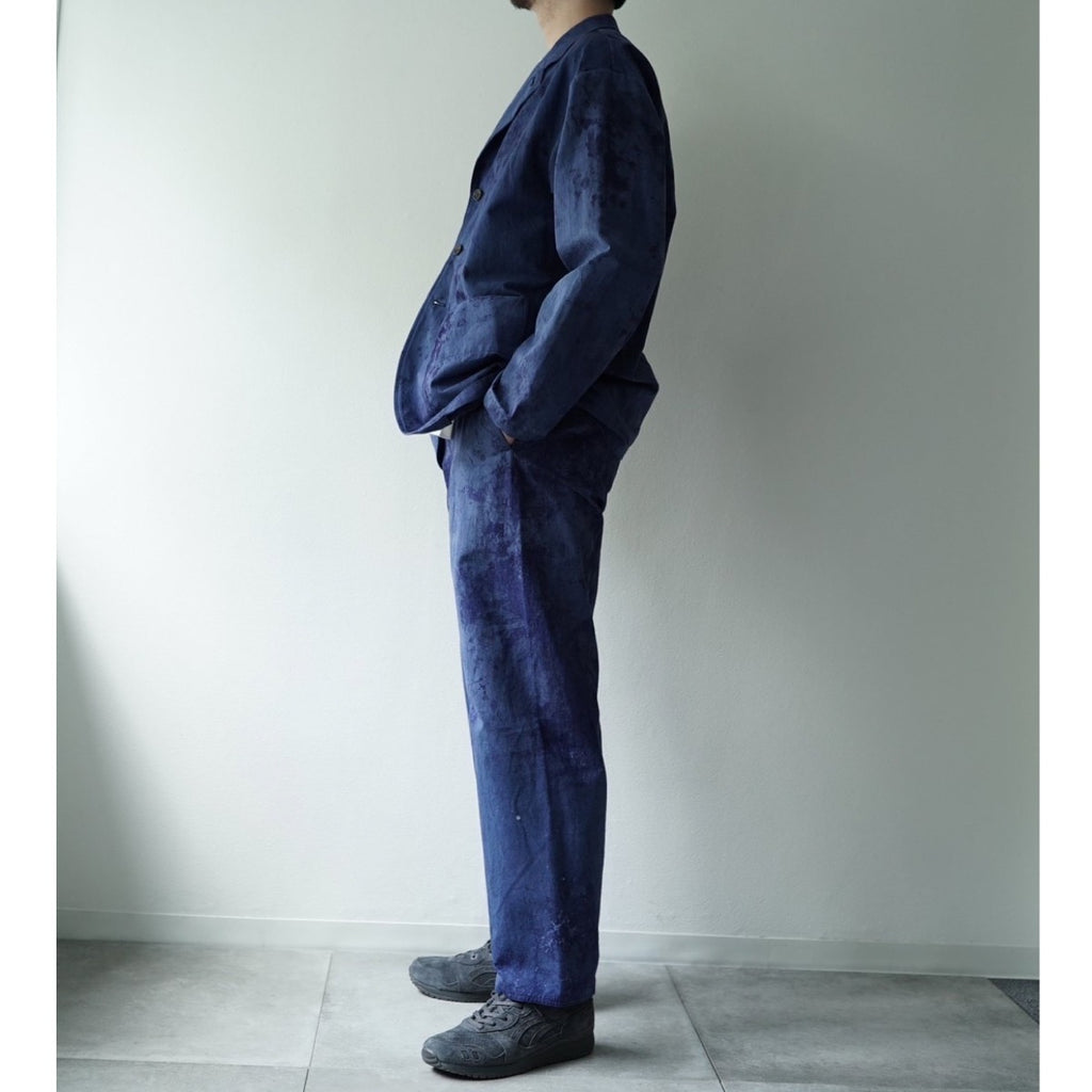 232JK03 Ancient Tusser Work Jacket