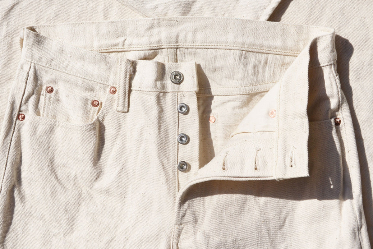 S710SC-KI 18oz "Samurai Cotton Project" SLIM STRAIGHT JEANS