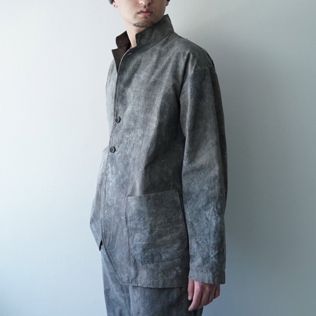 232JK03 Ancient Tusser Work Jacket