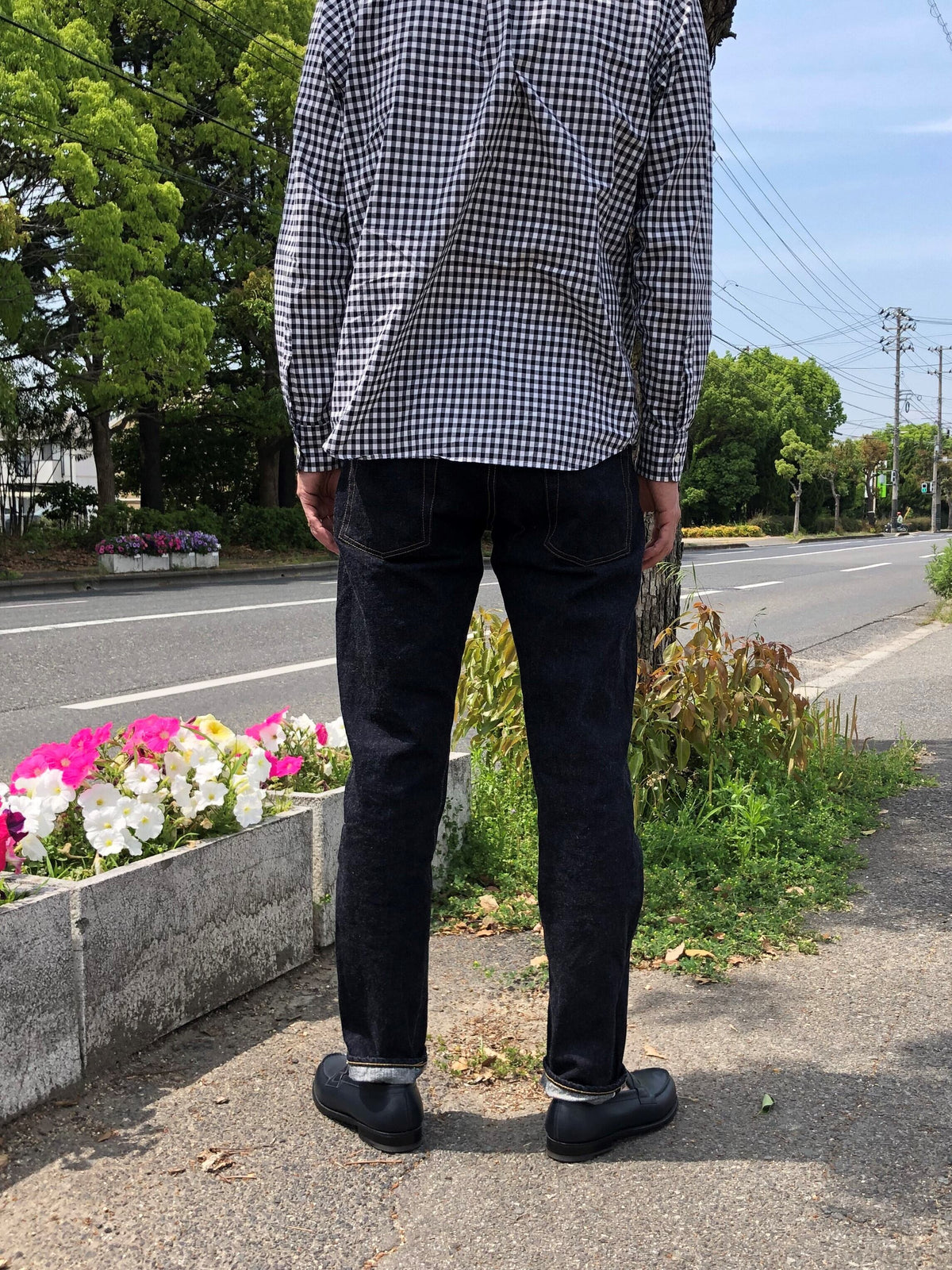 No.983 14.5oz Slim Tapered Pants