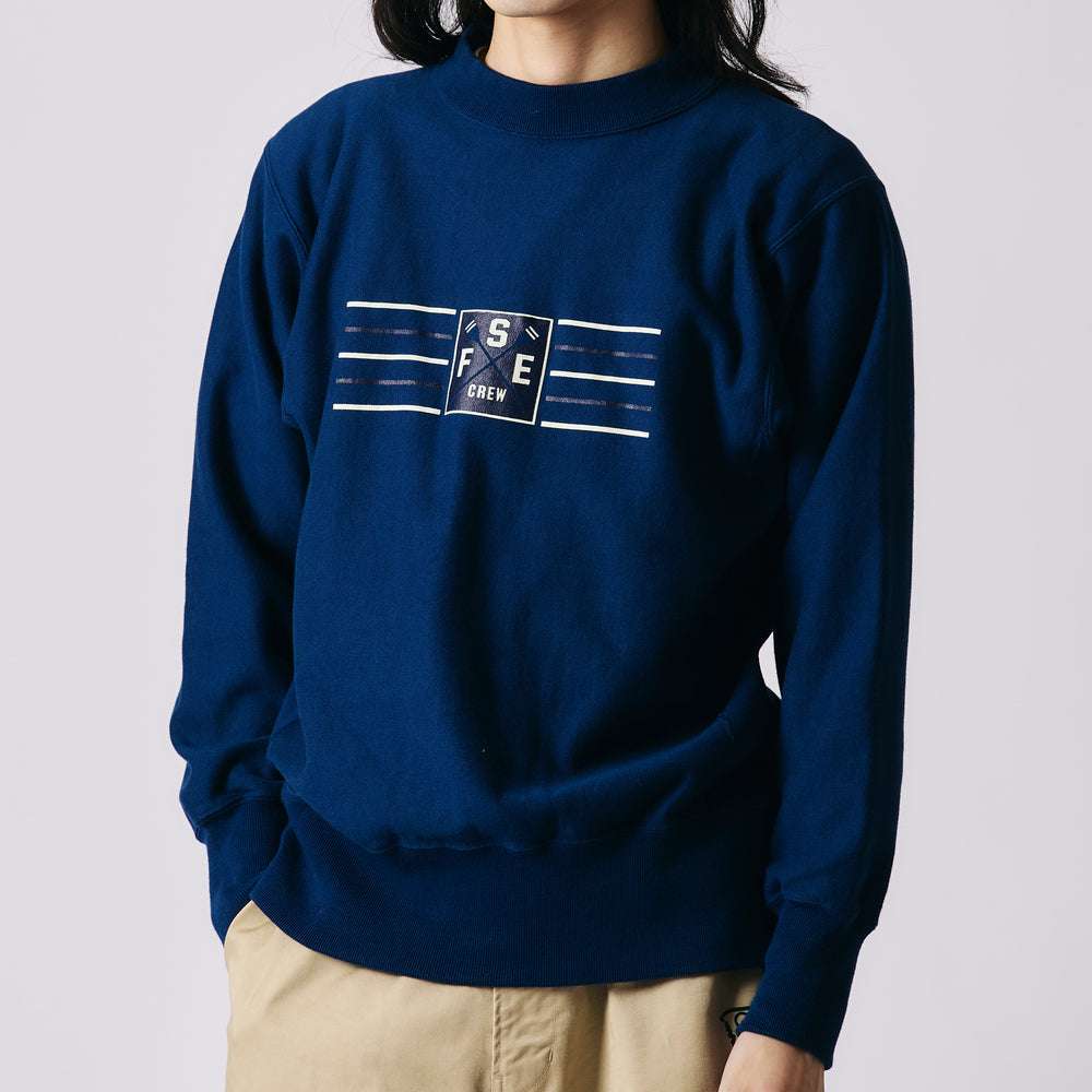 BR-25456 VINTAGE LIKE PRINT SWEATSHIRTS 【FSE CREW】