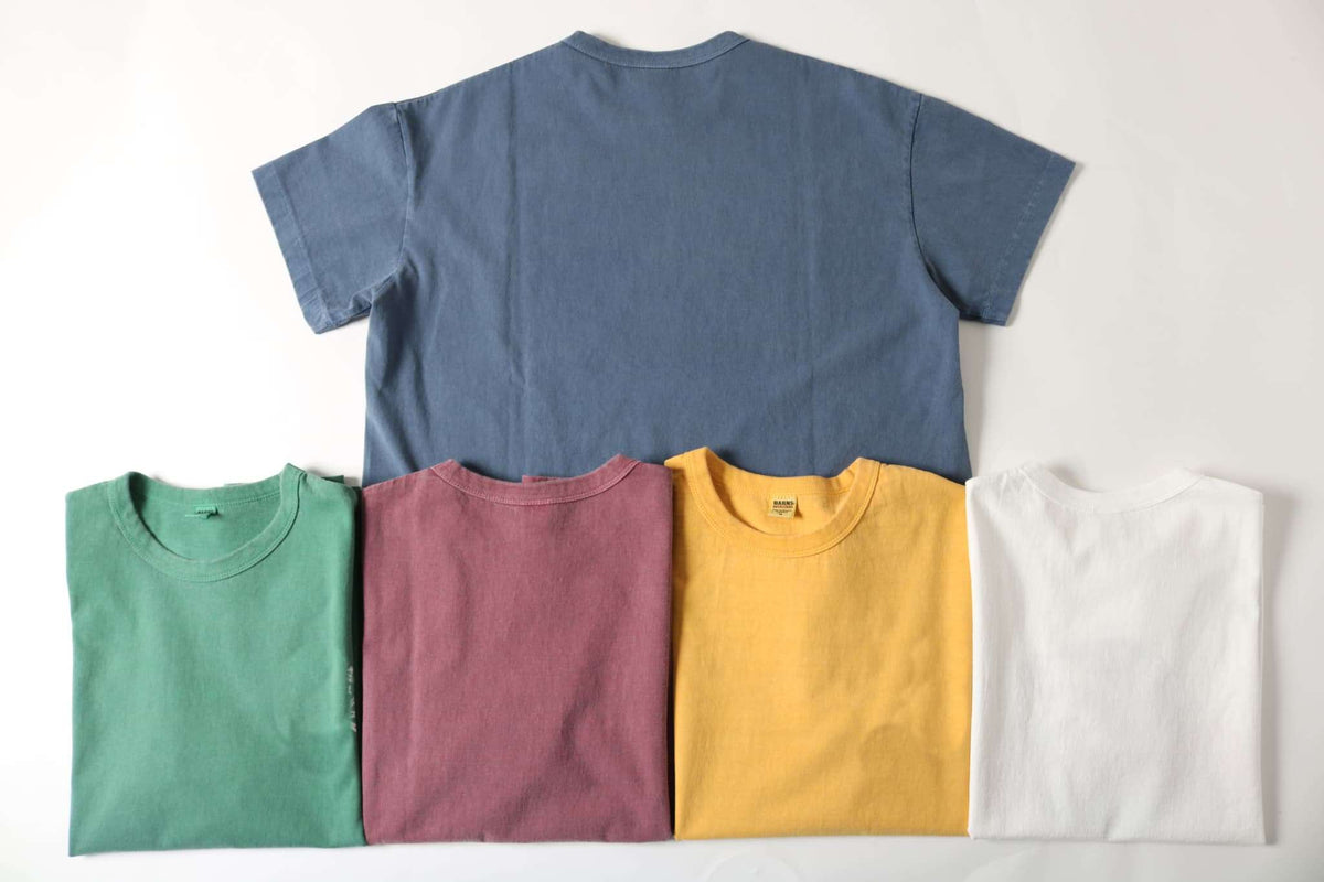 BR-26310 14/-GOAT TEE SLD (5COLORS)