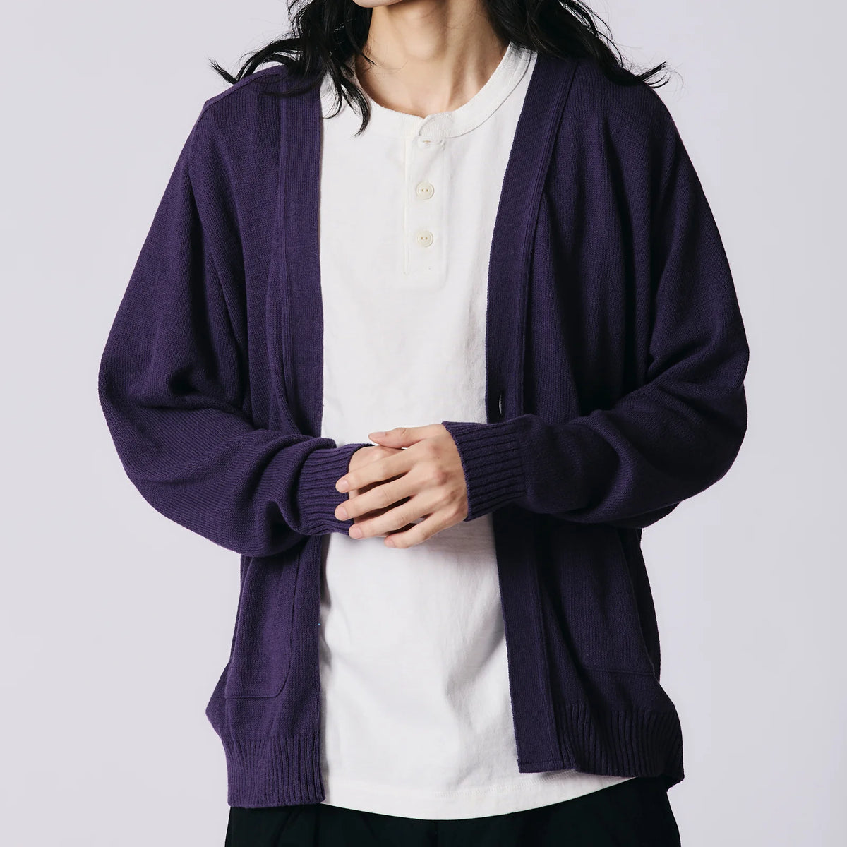 BR-25227 7G RECYCLE/C CARDIGAN