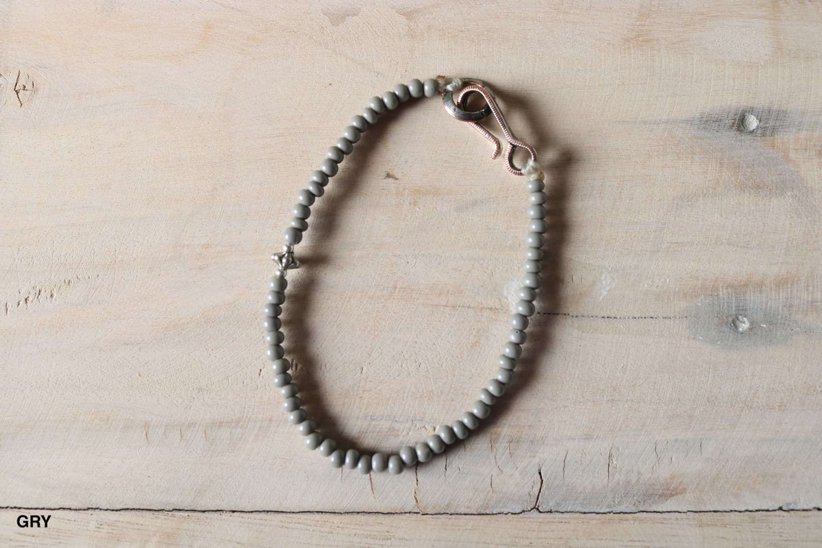 BR-8465 BEADS BRACELET (6COLORS)