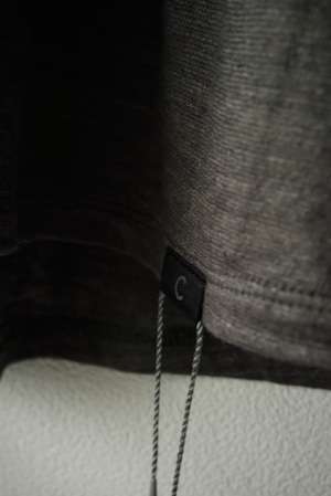 CAP709CS16 Feather Linen Jersey / Loosey Tank_Top-Ⅱ (SMOKE GRAY)