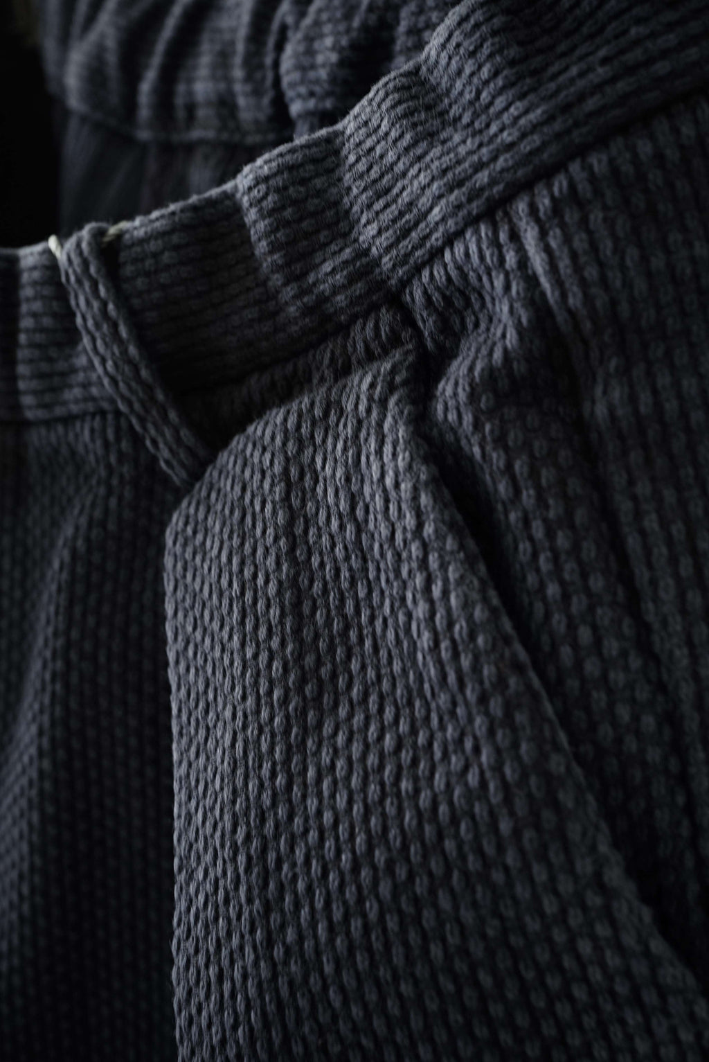 245PT08 Sashiko / W-Tuck Pants (SUMI+INDIGO)