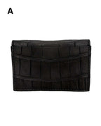 【ISTINTO x COLINA exclusive item】Handmade Leather × Croco/ Miniwallet