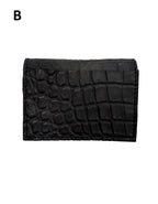 【ISTINTO x COLINA exclusive item】Handmade Leather × Croco/ Miniwallet