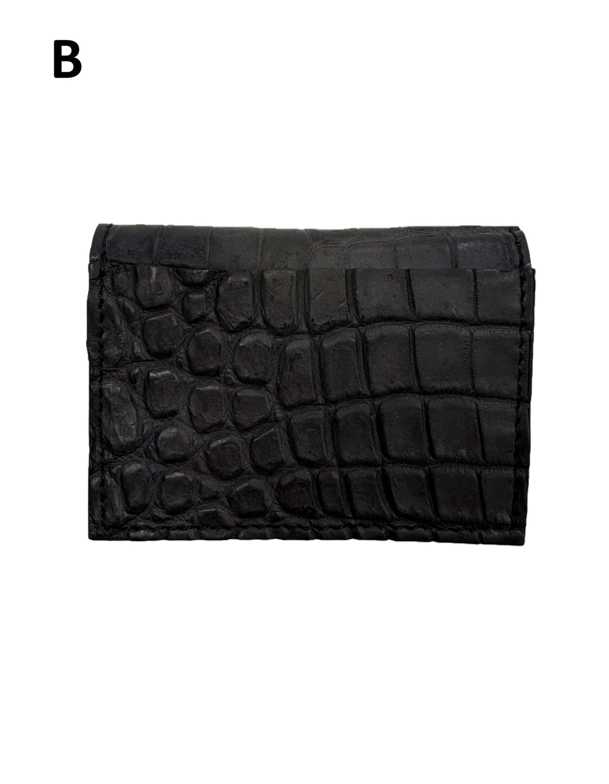 【ISTINTO x COLINA exclusive item】Handmade Leather × Croco/ Miniwallet