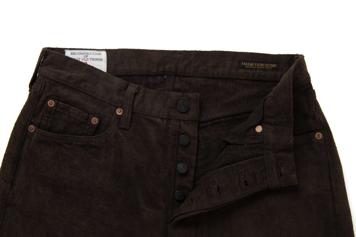 【Pre-Order】D1913 15oz Amami Mud Dyed GL3 Jeans Regular Straight