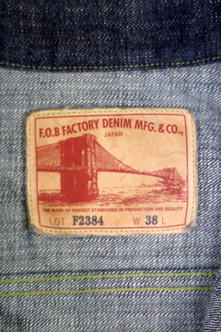 F2384 14OZ G3 DENIM PULLOVER JACKET