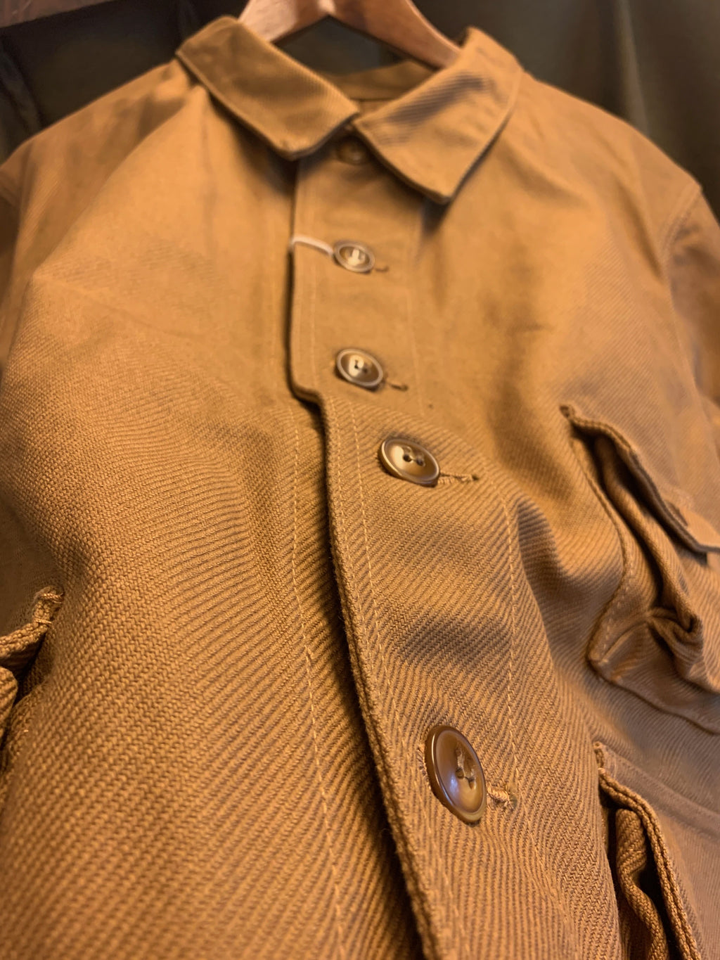 F2448 HEAVY COTTON TWILL HUNTING JACKET