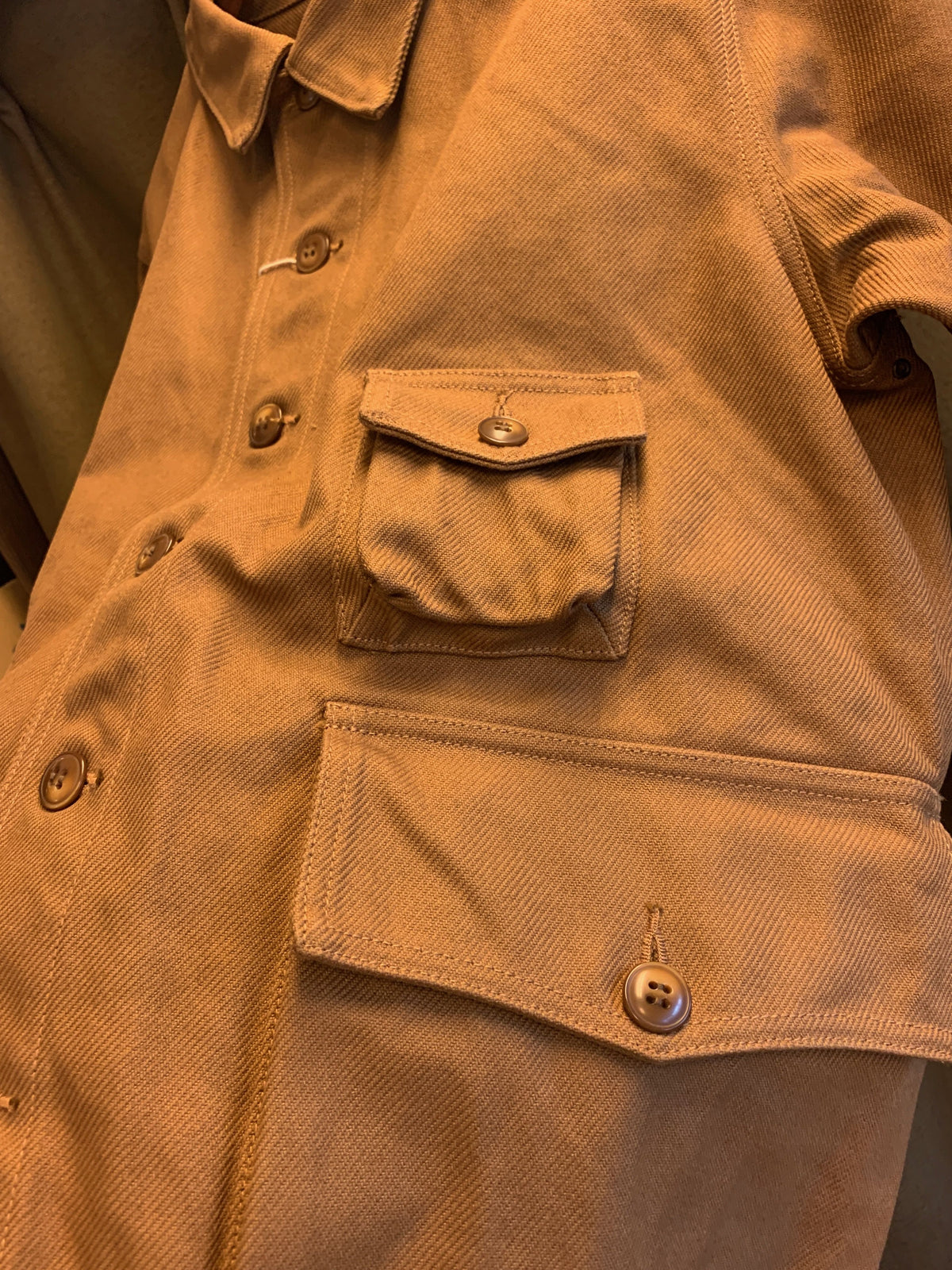 F2448 HEAVY COTTON TWILL HUNTING JACKET