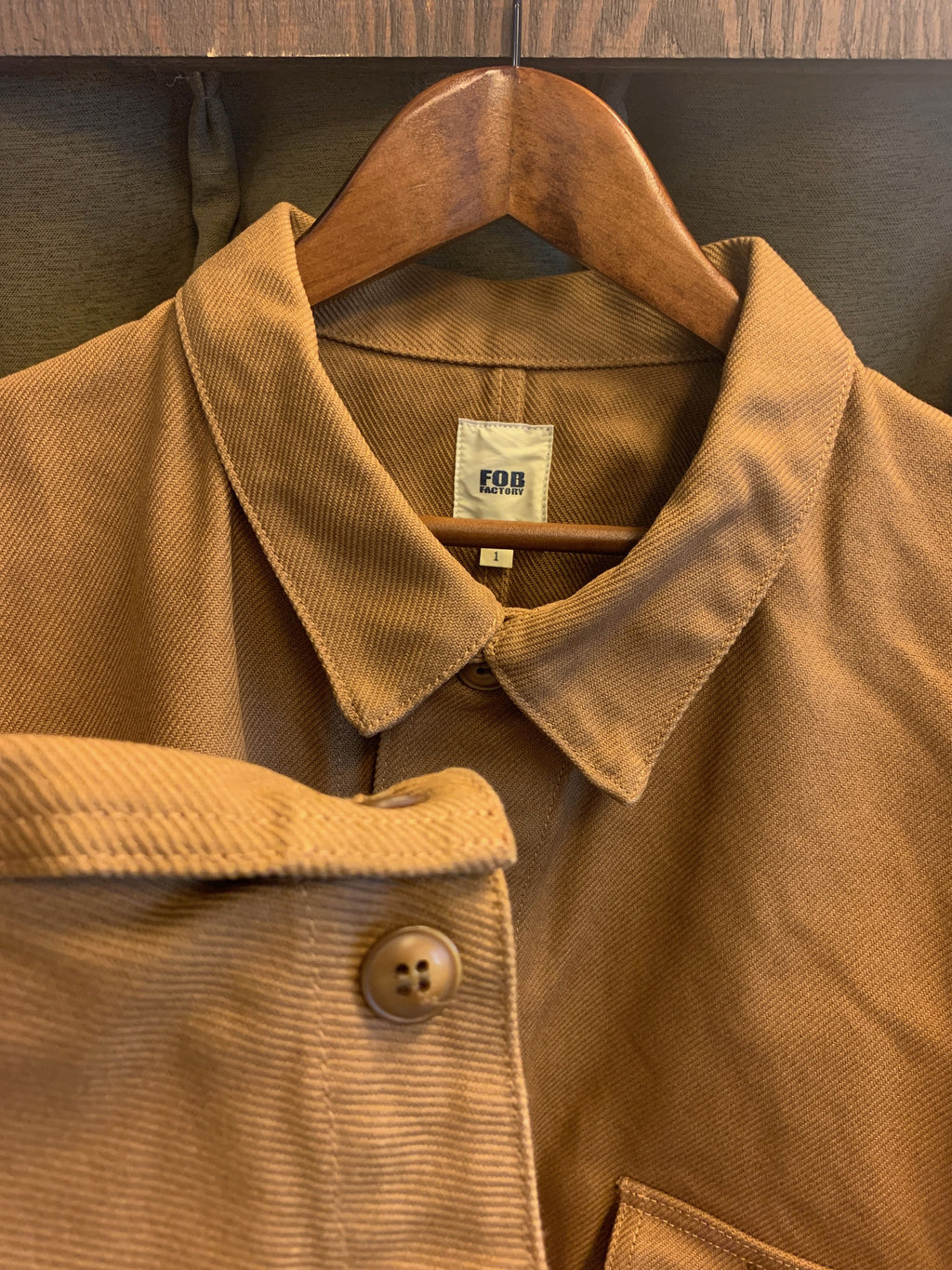 F2448 HEAVY COTTON TWILL HUNTING JACKET