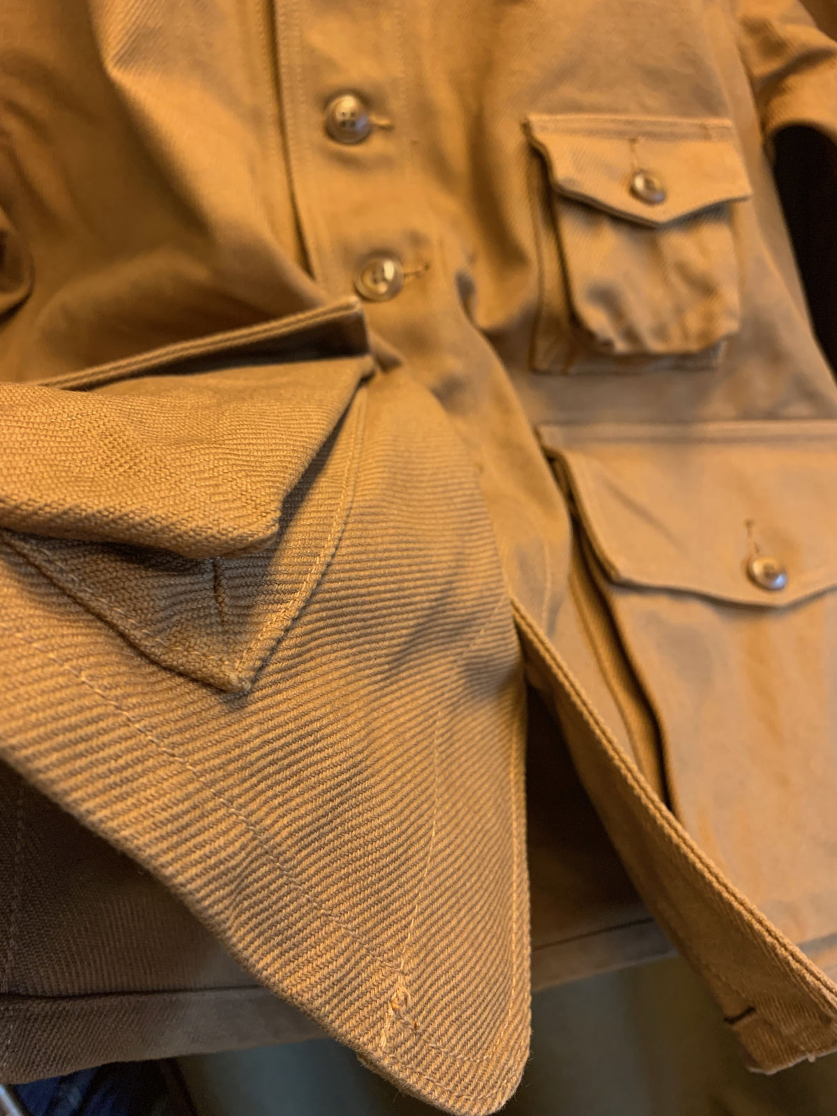 F2448 HEAVY COTTON TWILL HUNTING JACKET