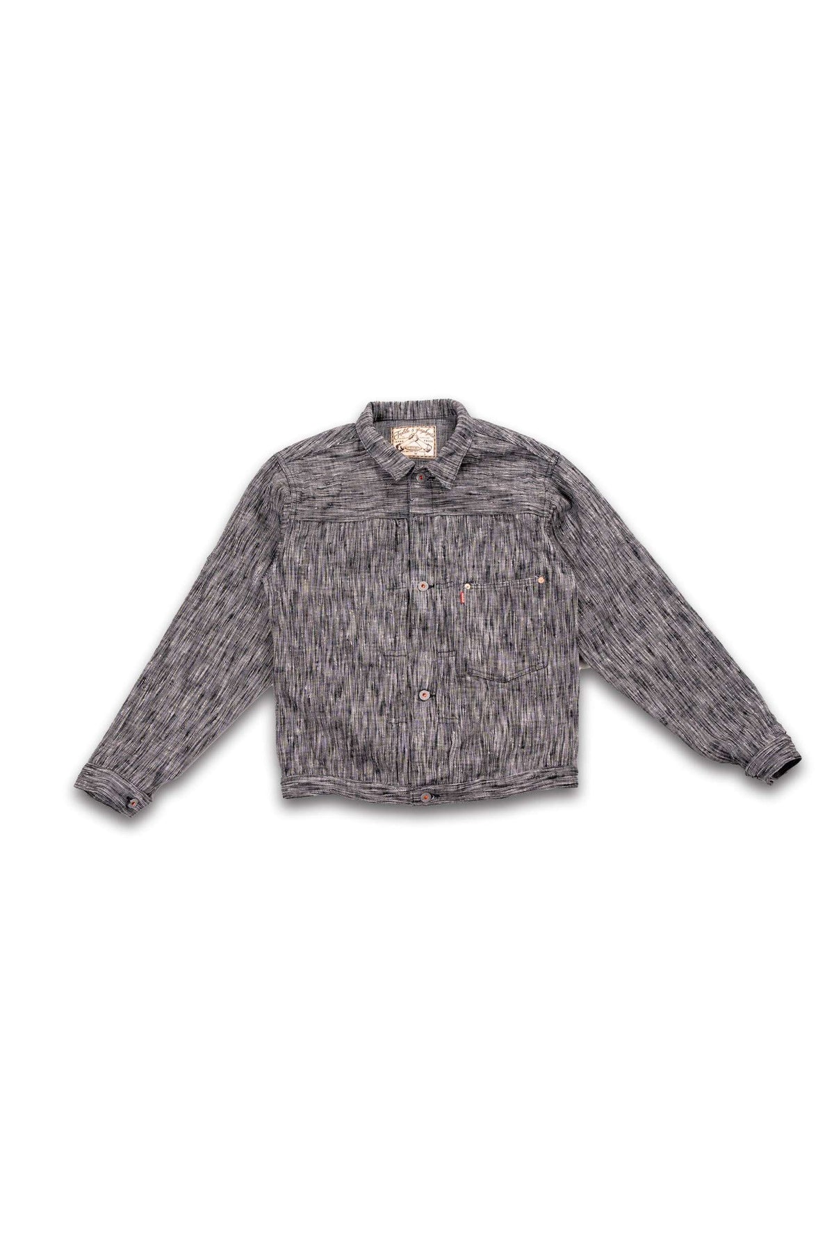 GZ-GJ1ST-BKGY 1st type Denim Jacket Black Gray