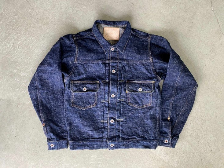 GZ-GJ2ND-0511 JEAN JACKET 2ND Slub