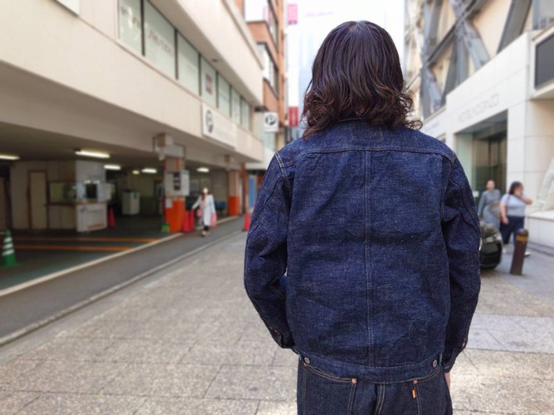 GZ-GJ2ND-0511 JEAN JACKET 2ND Slub