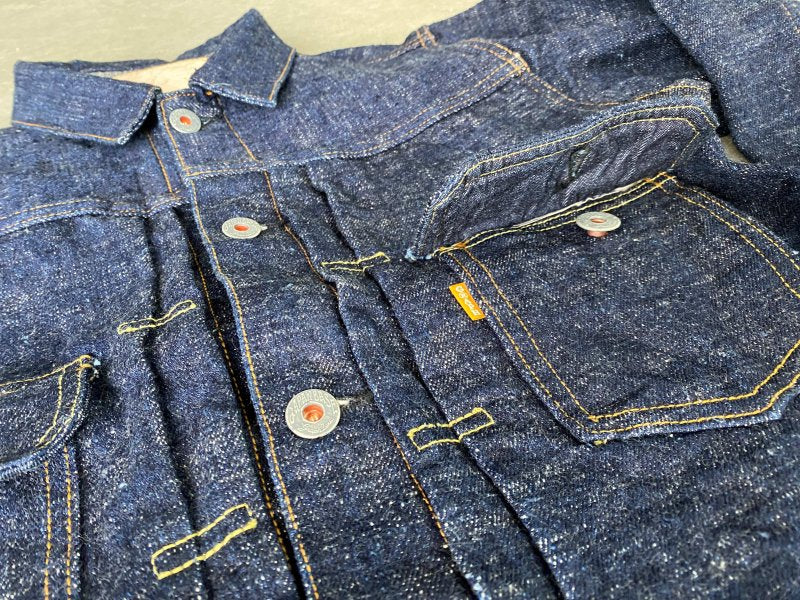 GZ-GJ2ND-0511 JEAN JACKET 2ND Slub