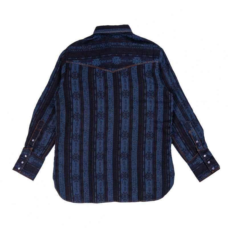 GZ-WEST-NV Western Shirt Ortega
