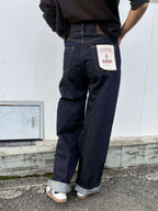 ONI-L722-12Z 12oz Selvedge Denim Super Wide Straight Zip-fly【WOMEN'S】