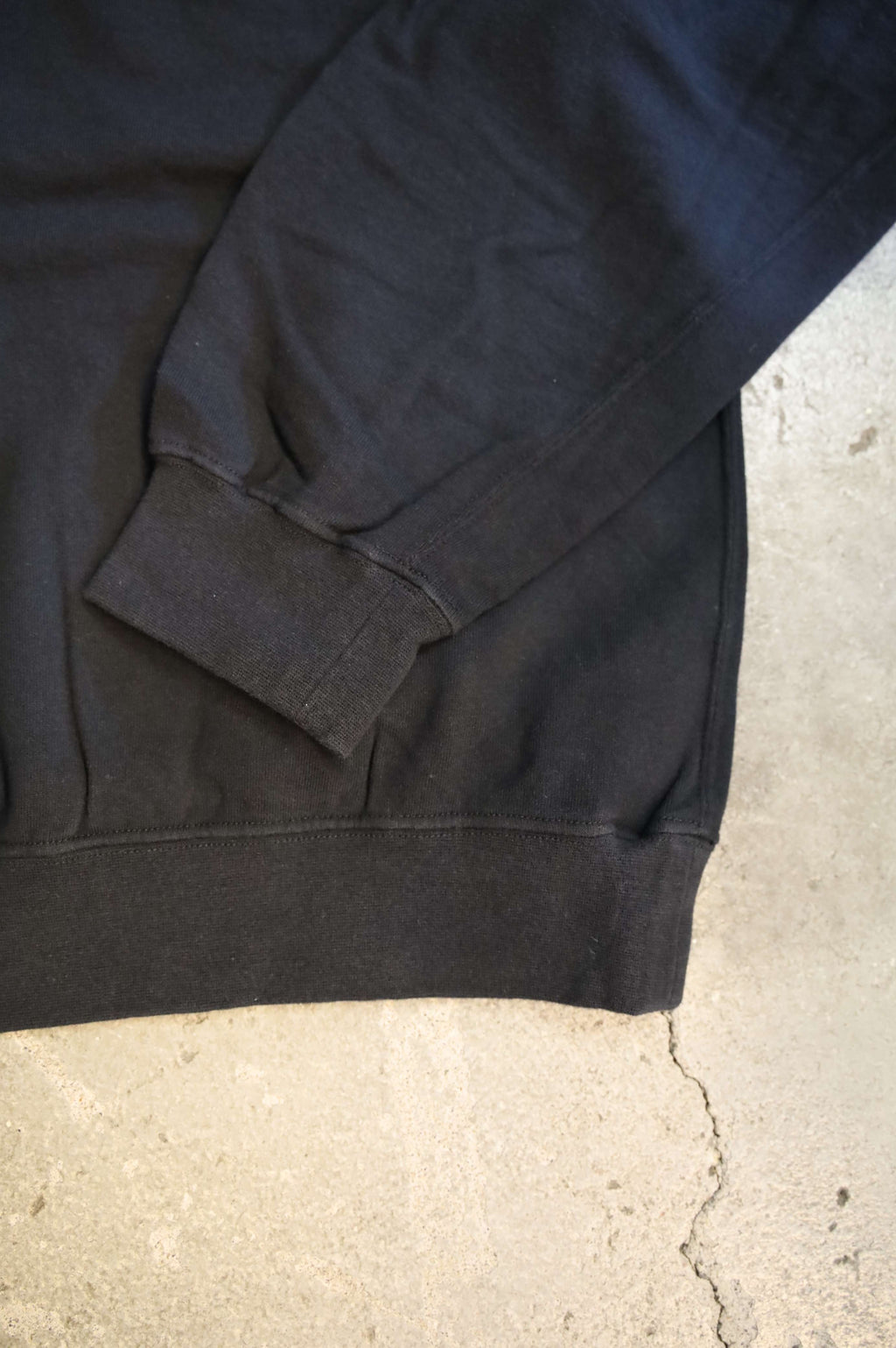 01-0044 Light Weight French Terry Crewneck Sweat Shirt (02 NAVY)
