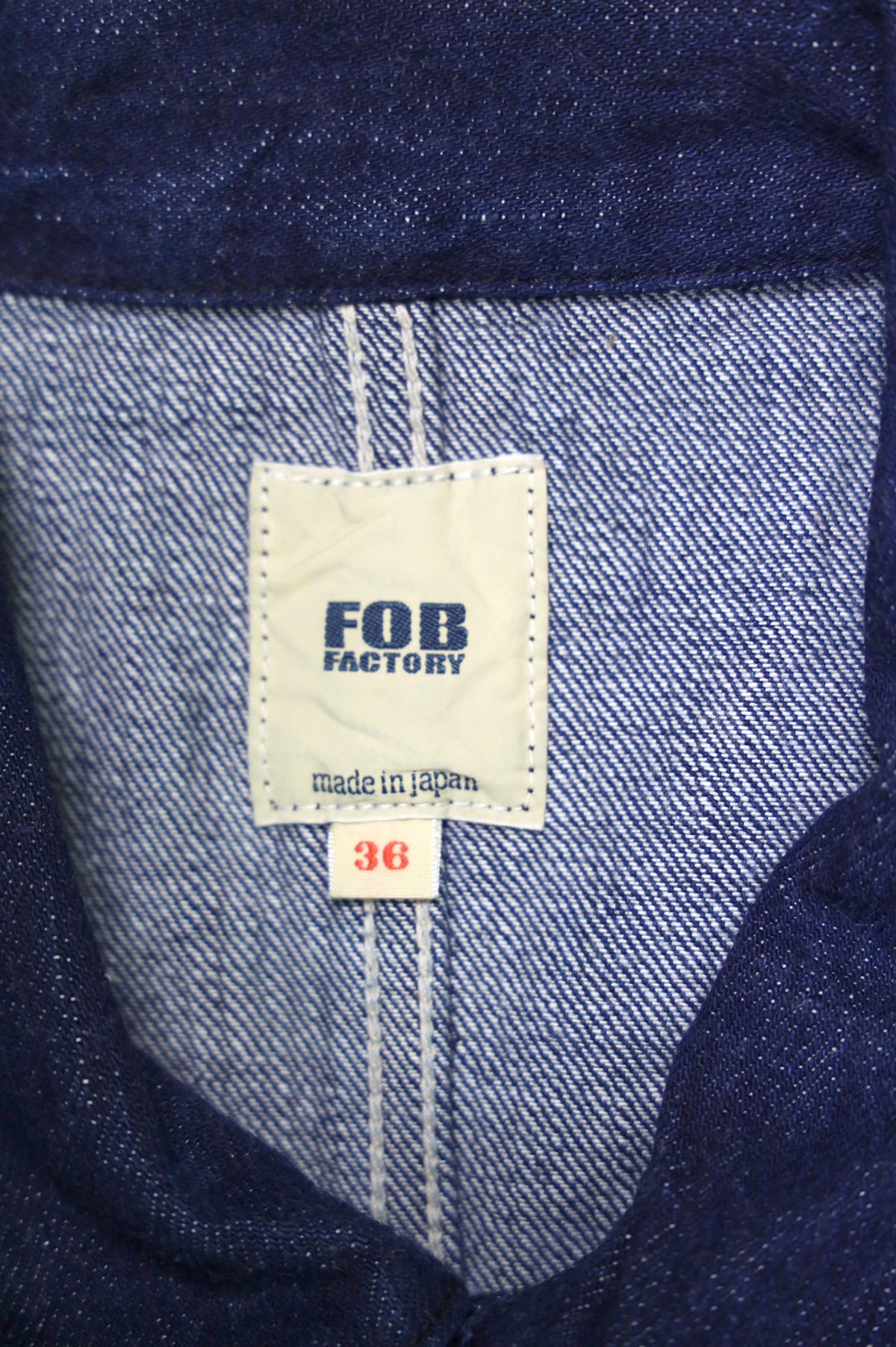 F2467 WWII Denim Chore Coat
