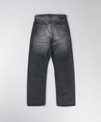 J514 14oz USED BLACK LOOSE STRAIGHT