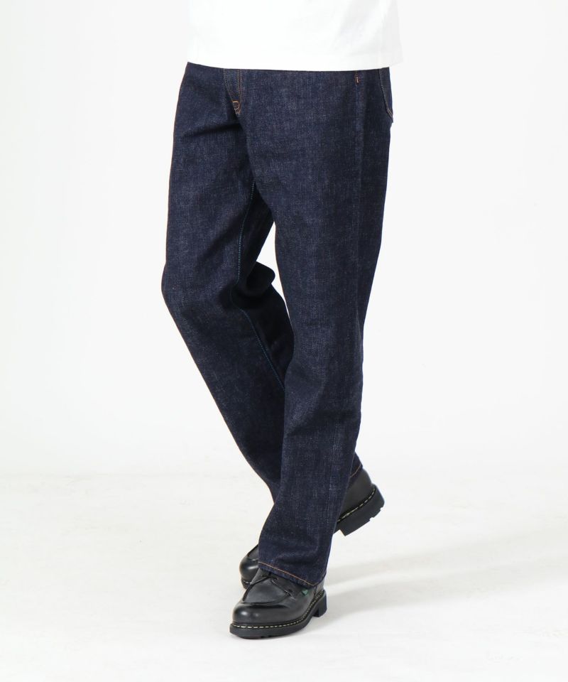 J501 14.8oz American Cotton Vintage Selvedge Loose Straight (One washed)