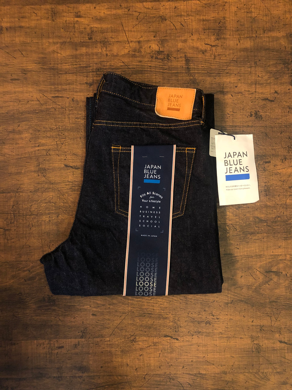 J501 14.8oz American Cotton Vintage Selvedge Loose Straight (One washed)