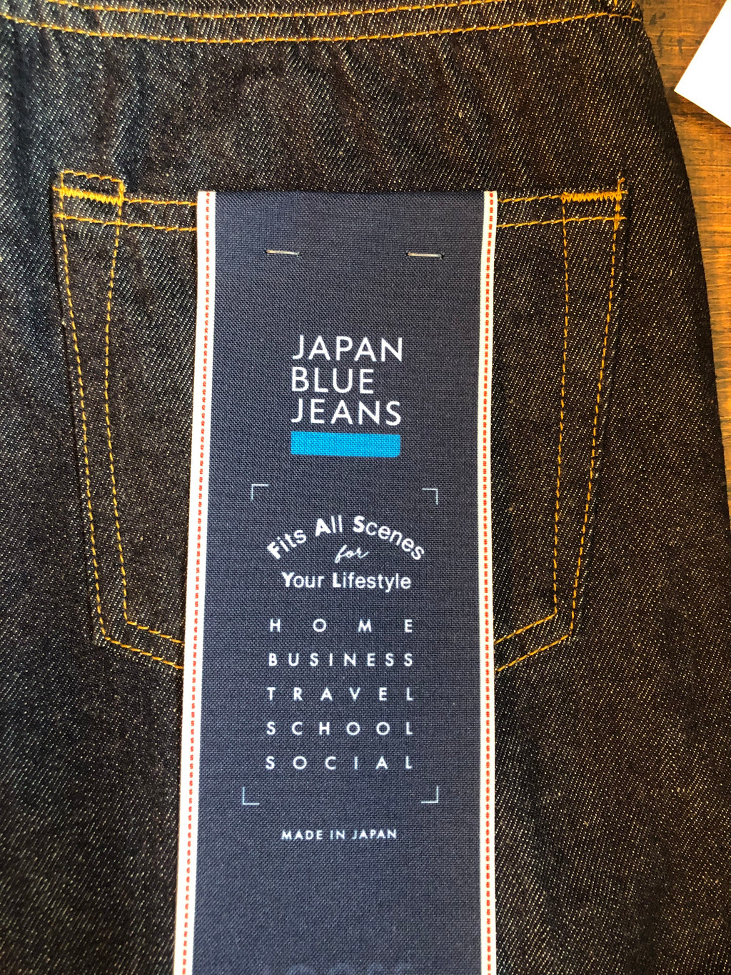J508 9oz Selvedge Denim Loose Straight
