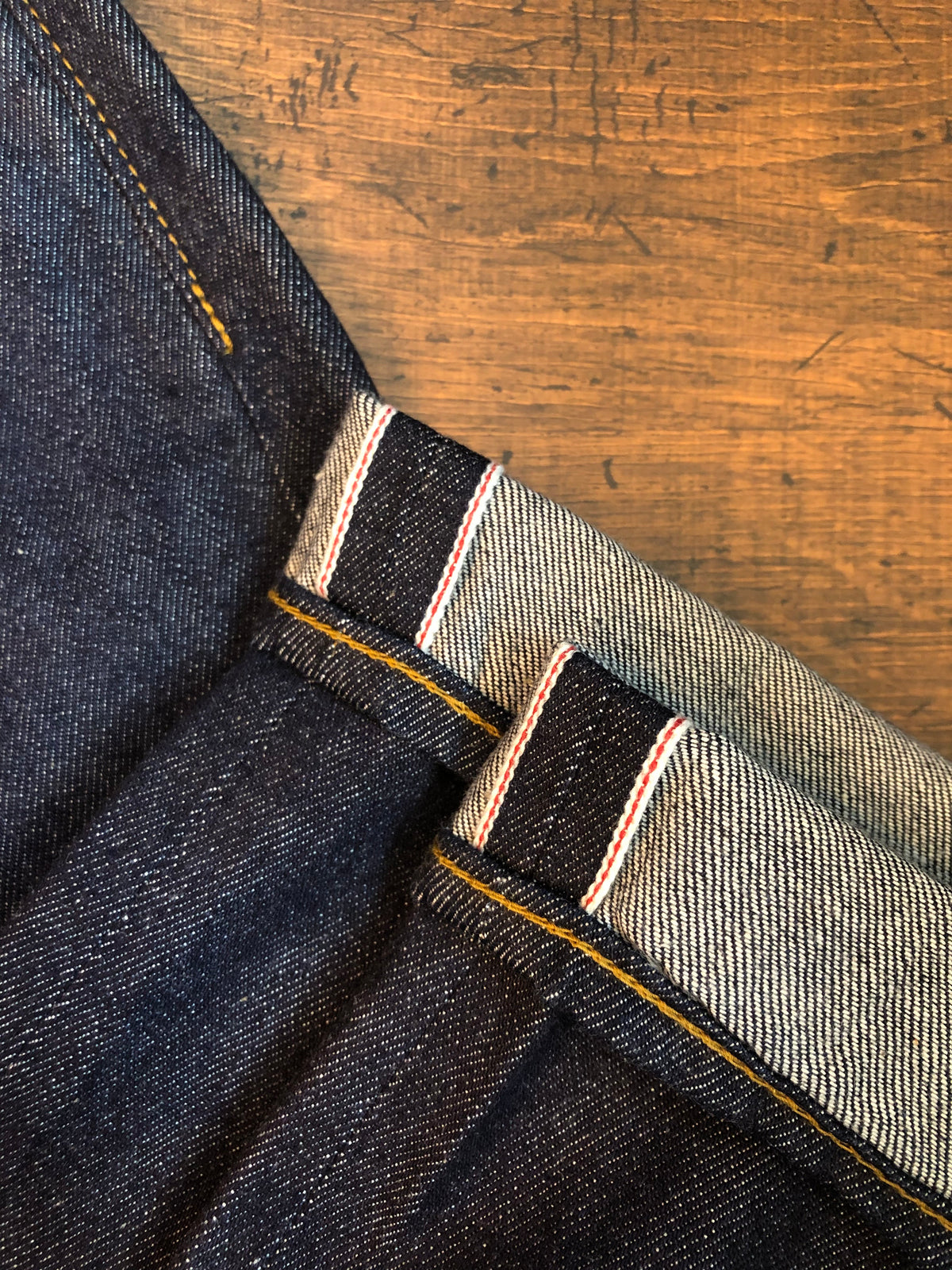 J508 9oz Selvedge Denim Loose Straight