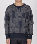 JBKN1003 "SASHIKO" like Sweatershirts