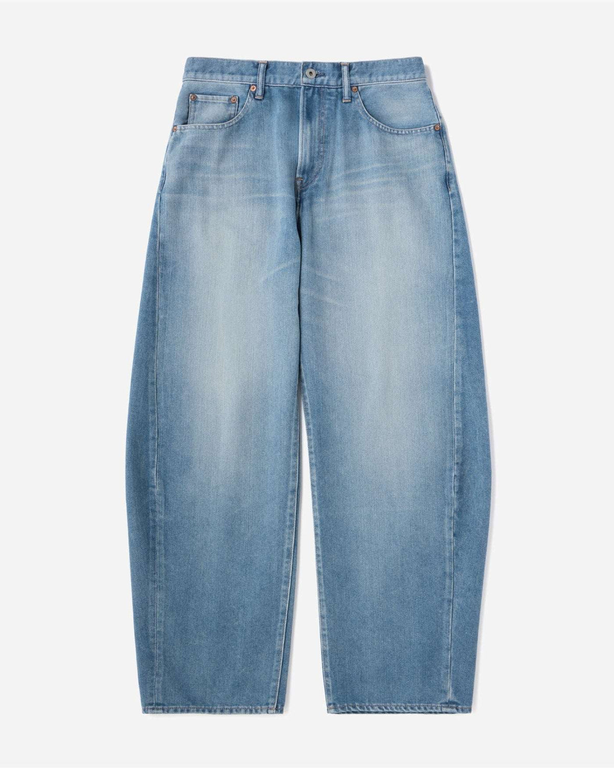 JMJA0902 (M01) 9oz Light Curve Jeans Medium Indigo