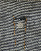 MMJZ0400 #400 STANDARD WIDE 14.7oz ZIPPER FLY (TOKUNO BLUE)