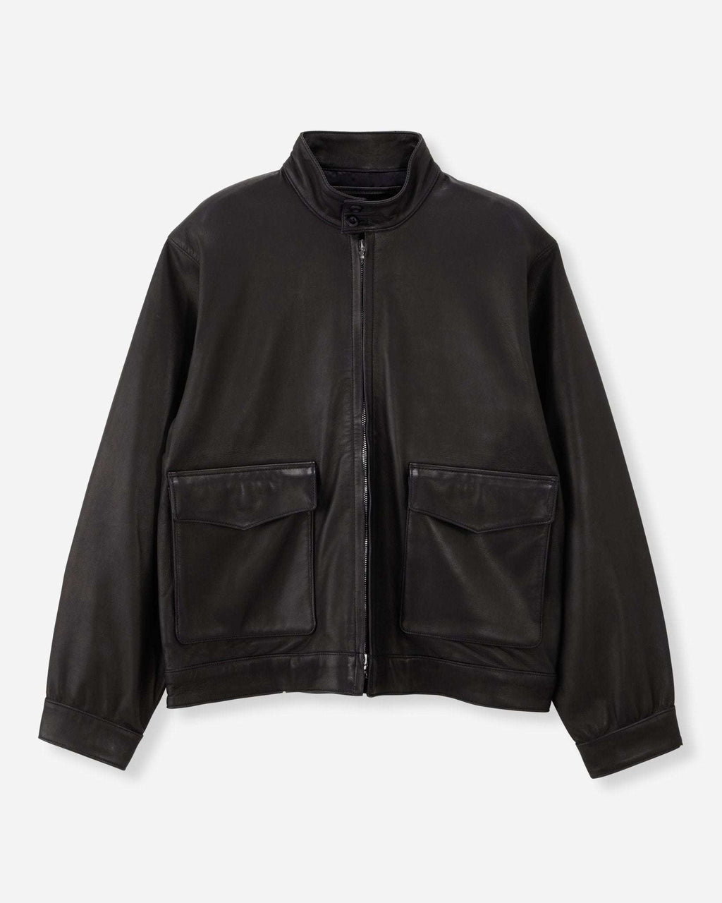 MMOT6321 SMOOTH LEATHER JACKET