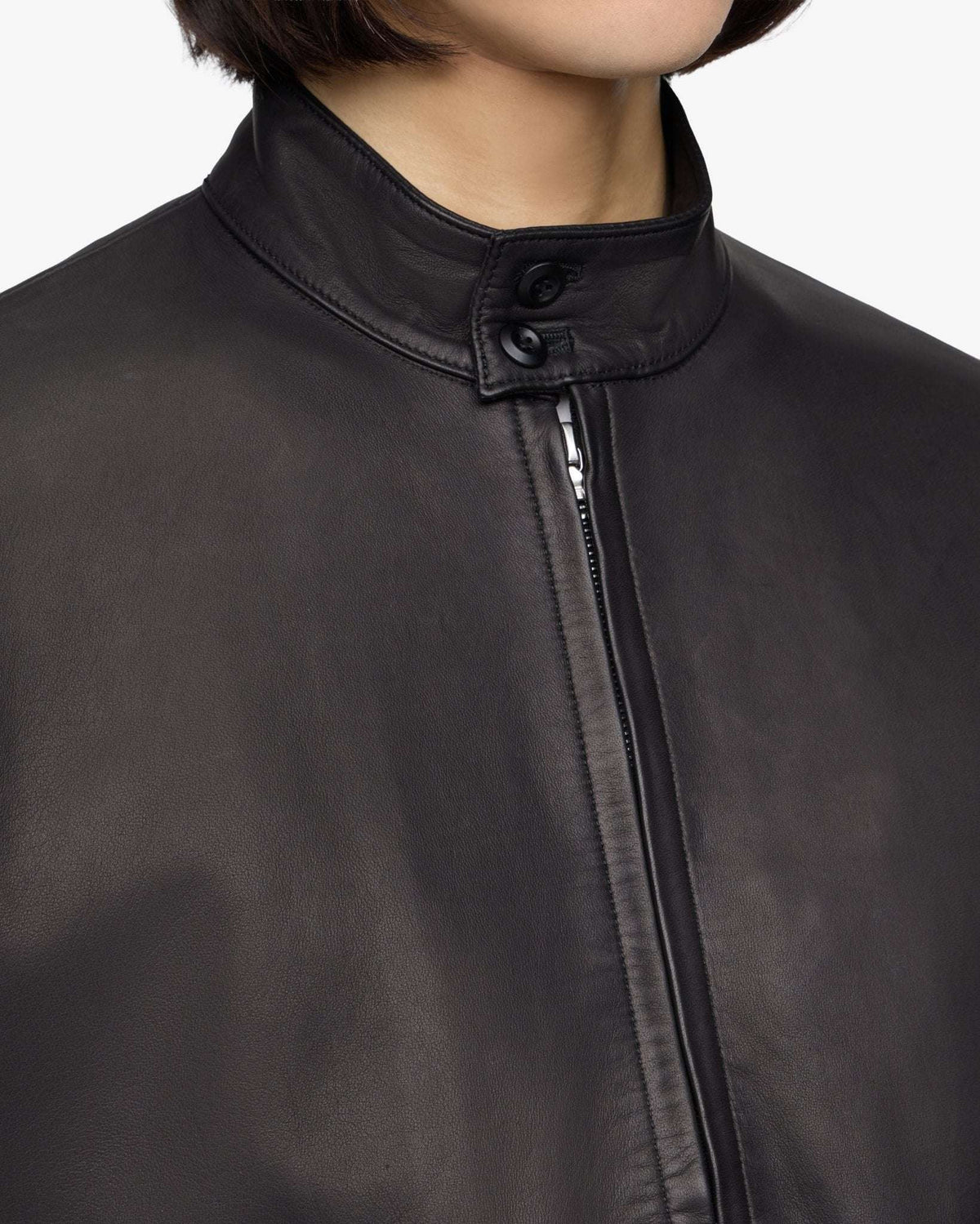MMOT6321 SMOOTH LEATHER JACKET