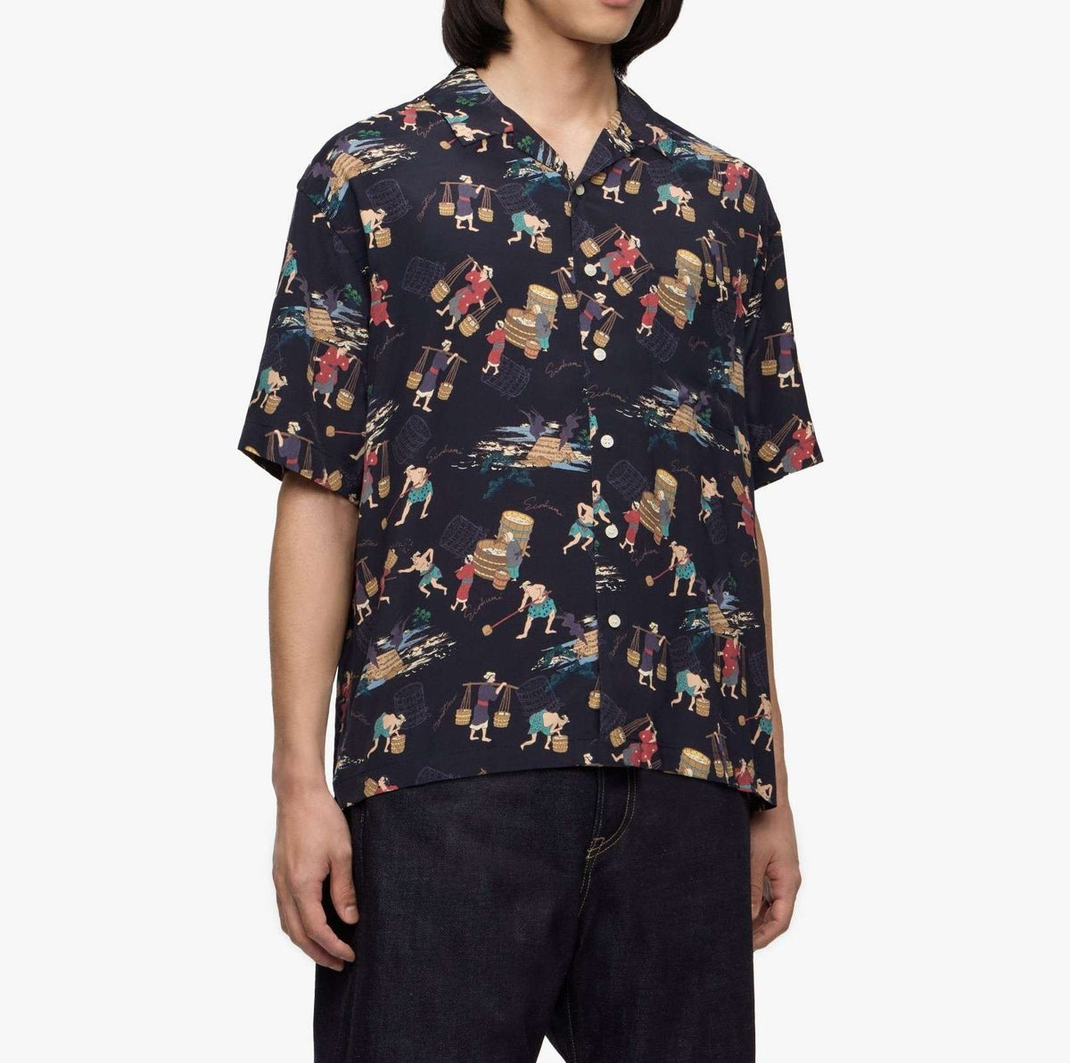 MMSS6005 RAYON S/S SHIRT