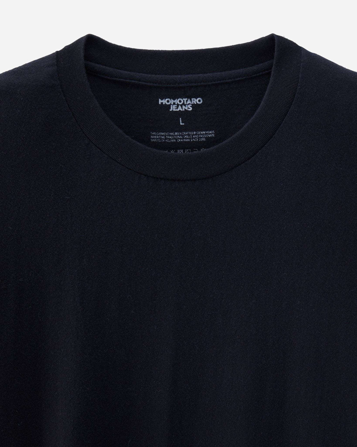 MMTS6031 ROUND BODY TEE (WHITE + BLACK / SET OF 2)