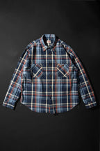 MS012G INIDIGO CHECK SHIRT