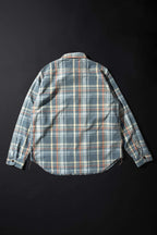 MS012G INIDIGO CHECK SHIRT
