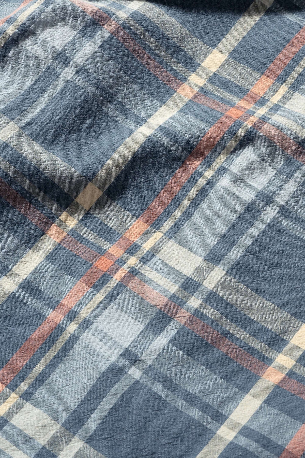 MS012G INIDIGO CHECK SHIRT