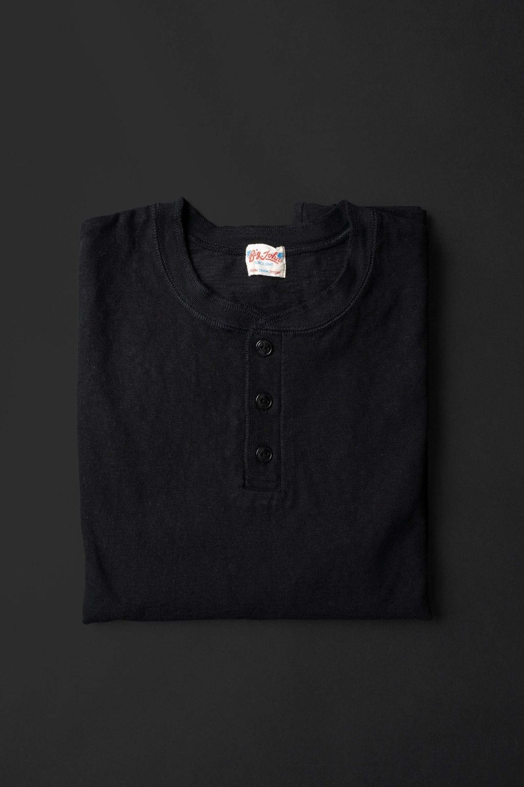 MTE014 (61) LONG SLEEVE HENRY NECK T-SHIRT