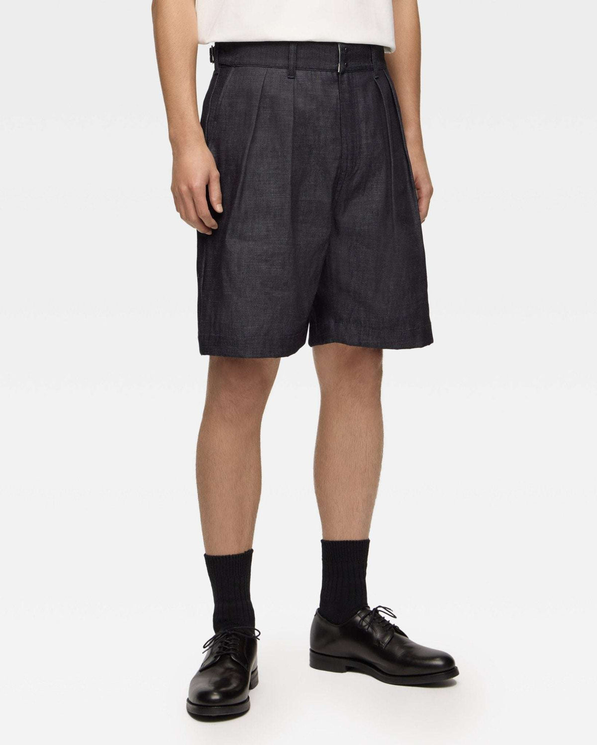 MXSP6000 8oz DENIM WIDE SHORTS